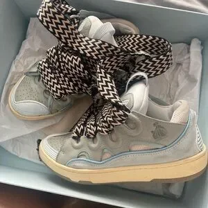 LANVIN CURB SNEAKERS Comes with box and dust bags
